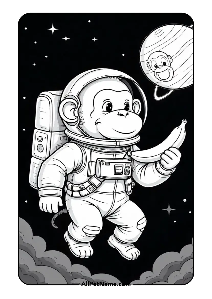 Monkey Astronauts: Exploring the Stars