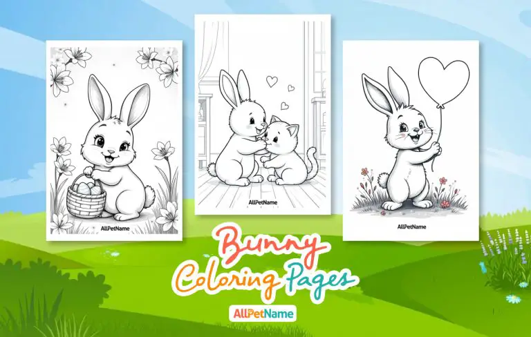 Bunny-coloring-pages