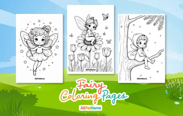 Fairy-coloring-Pages