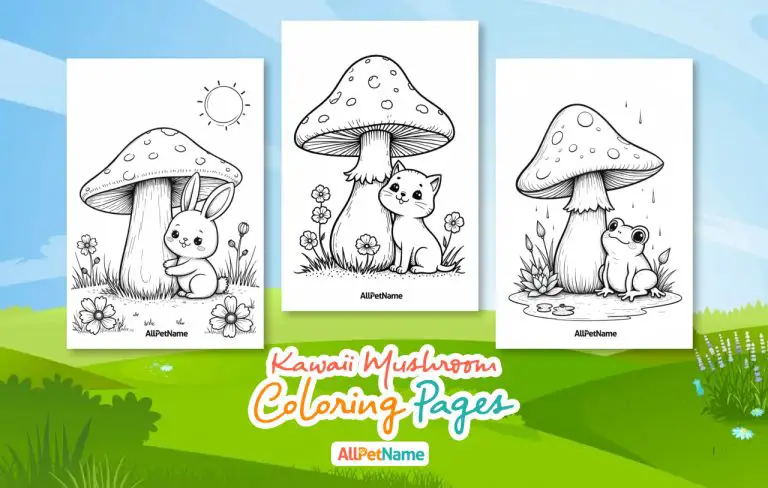 Kawaii-Mushroom-Coloring-Pages