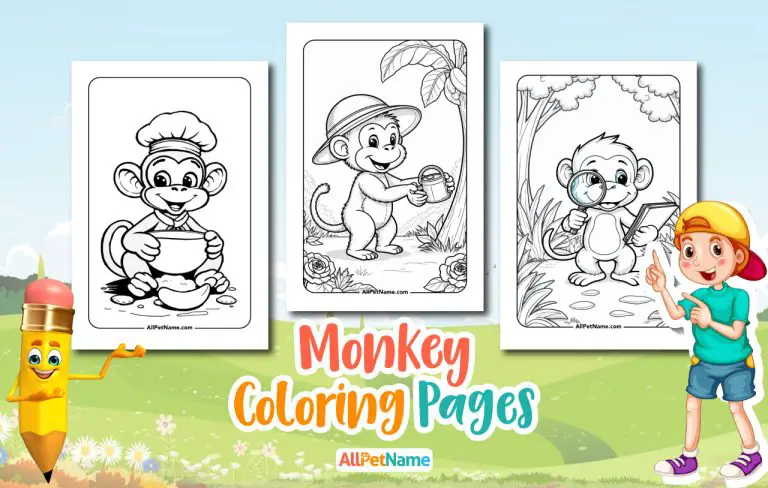 monkey-coloring-pages