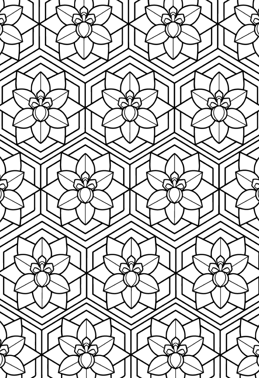Easy & Bold Coloring Pages