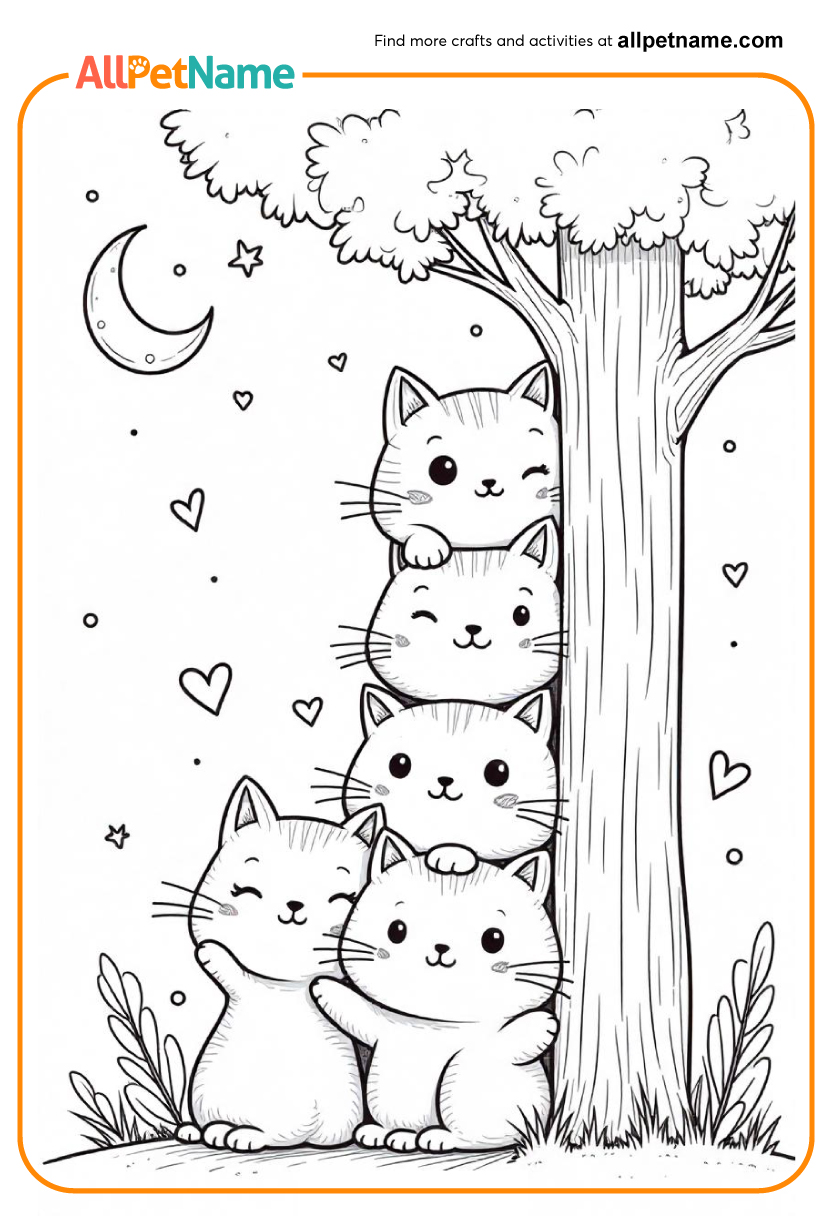 Cats Drawing Sketches