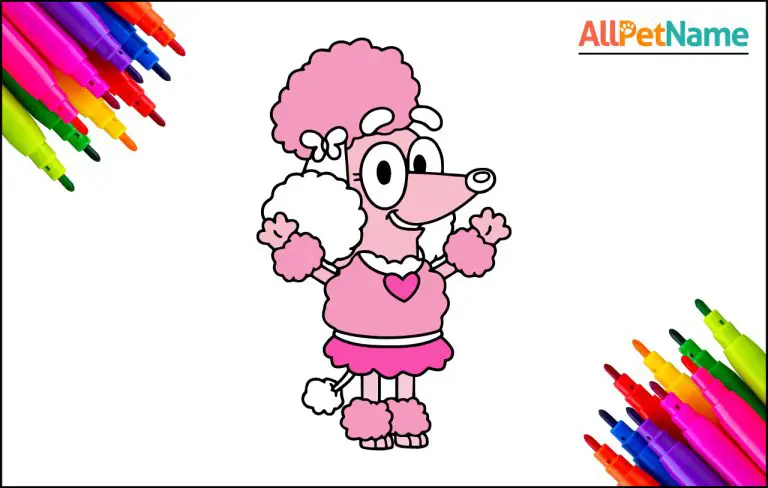 Bluey Coloring Page