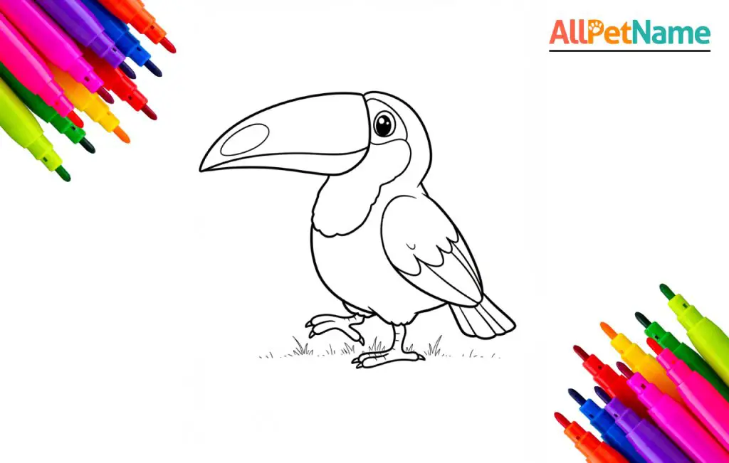 toucan-coloring-pages
