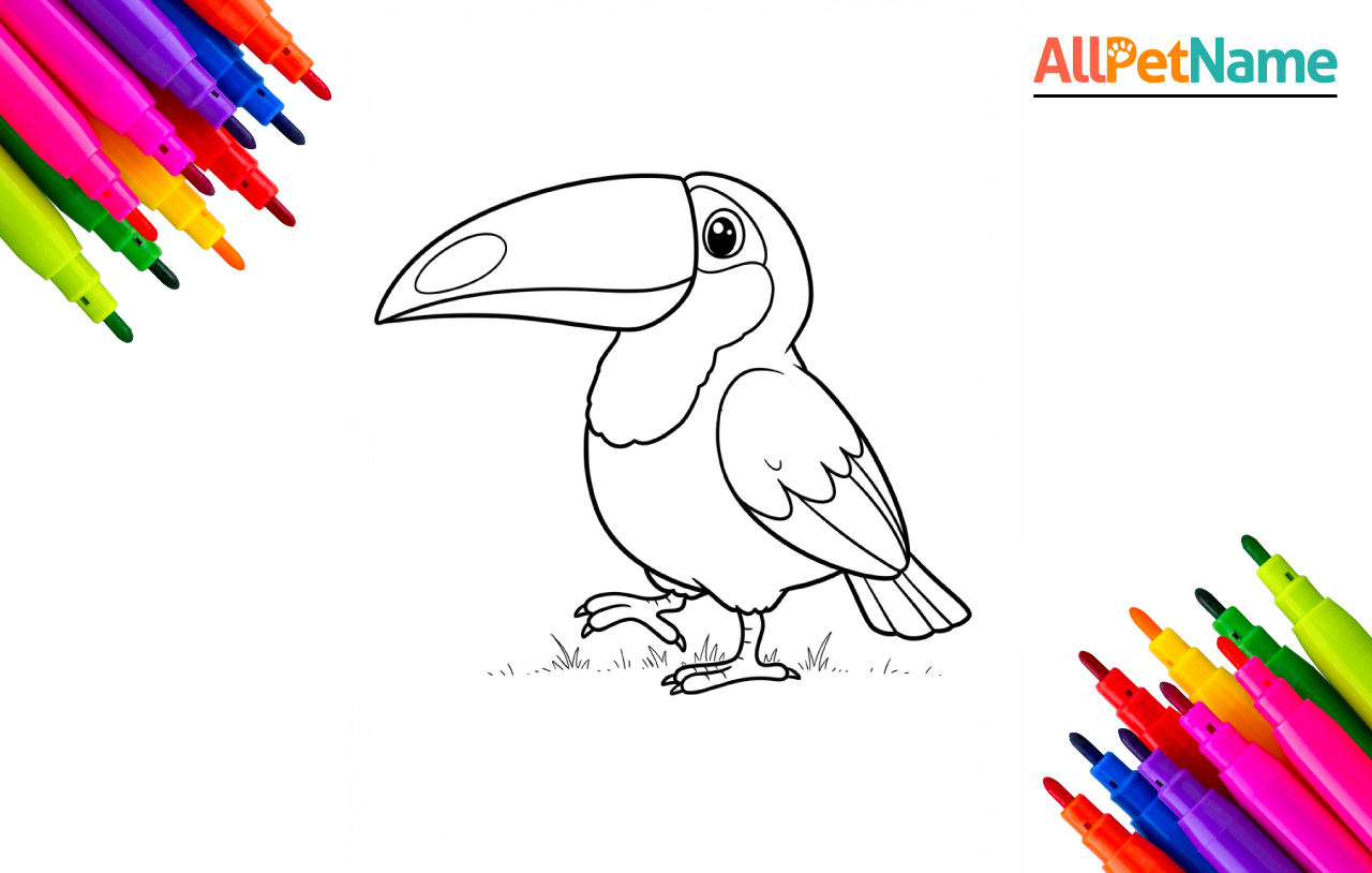 toucan-coloring-pages
