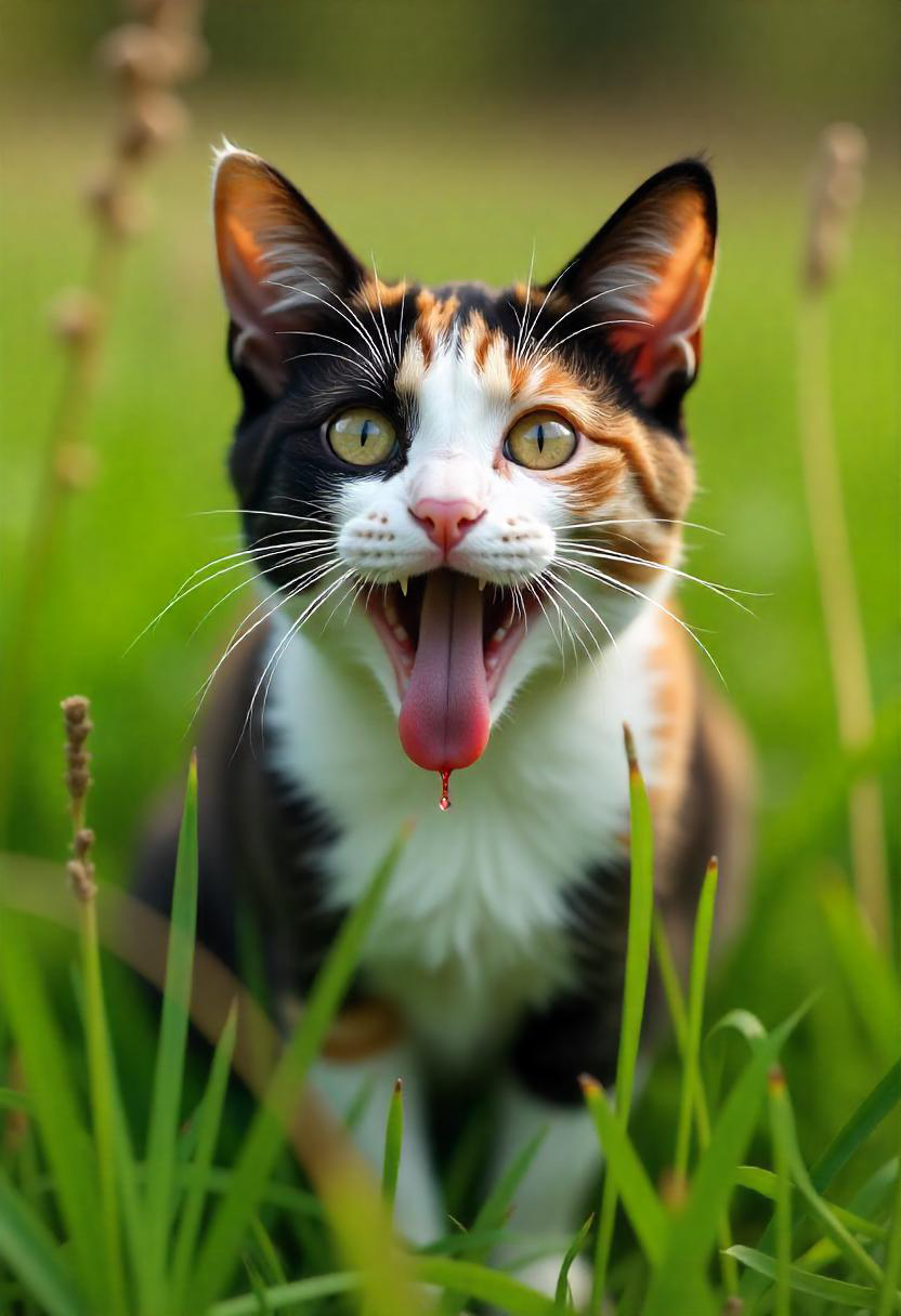 How To Treat A Sick Cat Without Going To The Vet? 5 vomiting