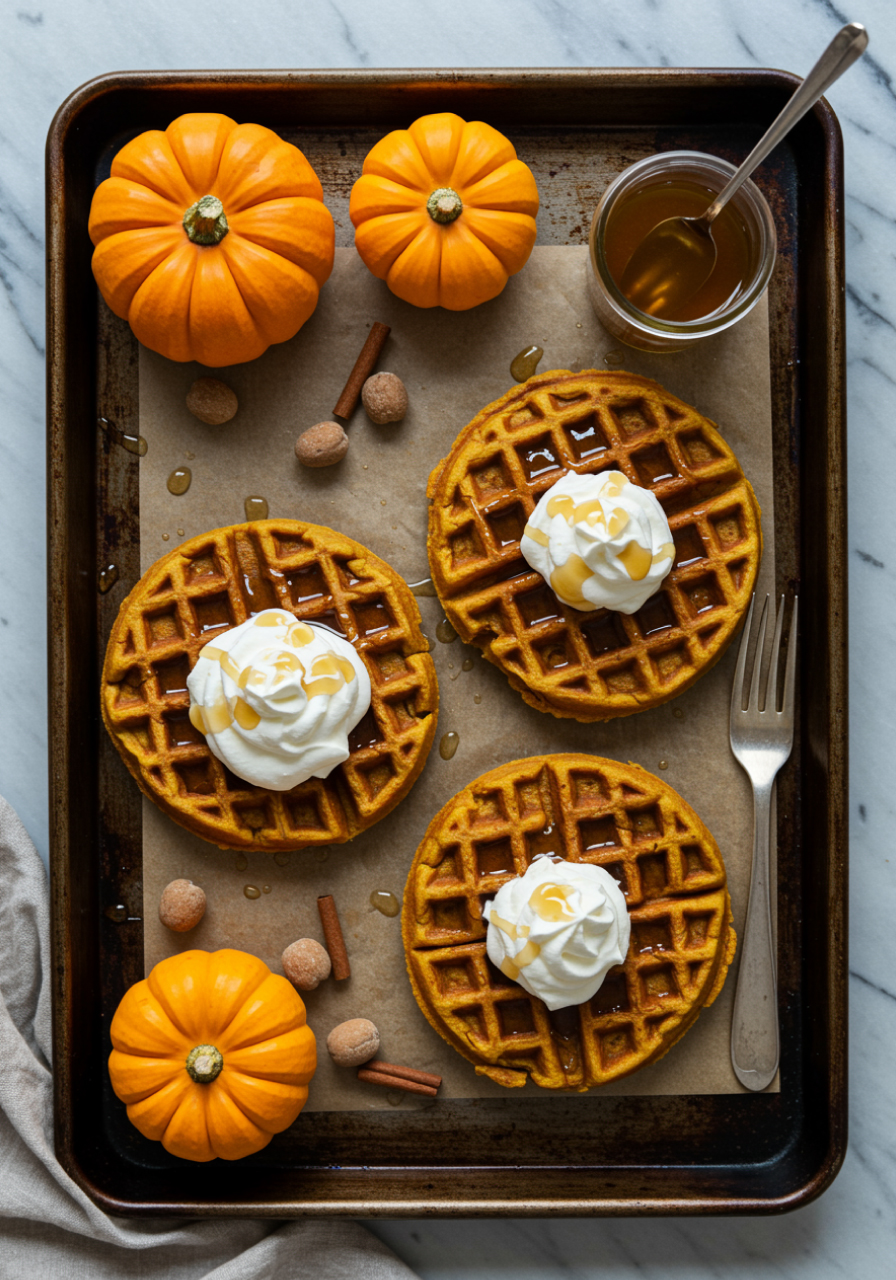 Pumpkin Dog Waffles You Can Make in Minutes 4 dog-waffles-pumpkin