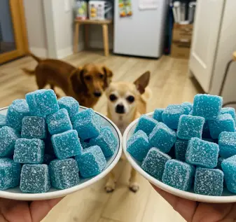 blueberry and coconut gummies for dogs