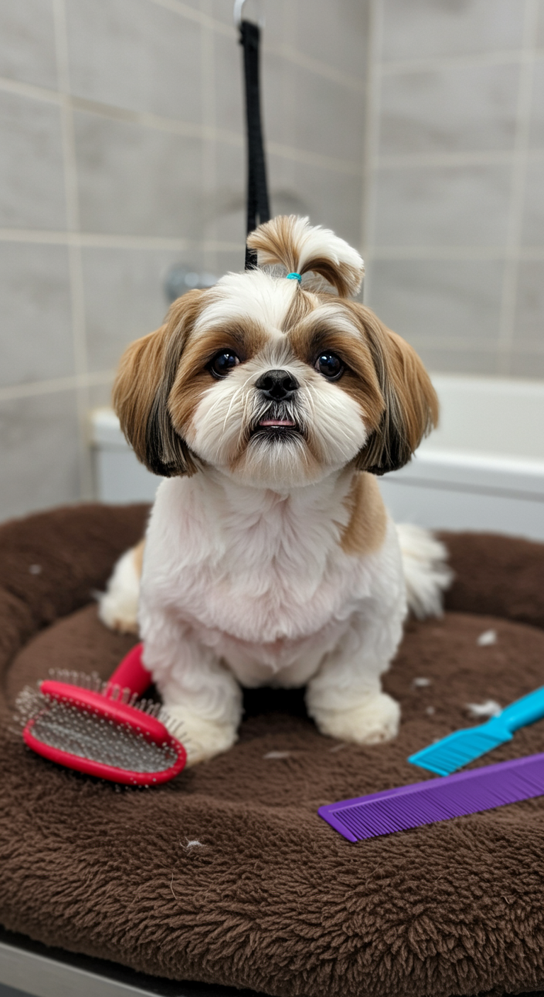 11 Best Shih Tzu Haircut And Hairstyles To Try Today! 10 9 Stylish ShihTzu Haircuts