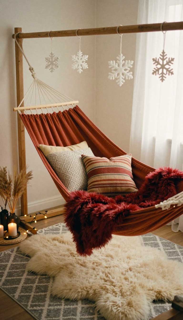 10 Warm & Cozy Winter Dog Beds Perfect for Cold Nights 2 The Indoor Hammock with Faux Fur