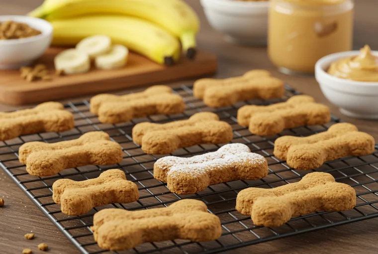 air fryer banana dog treats