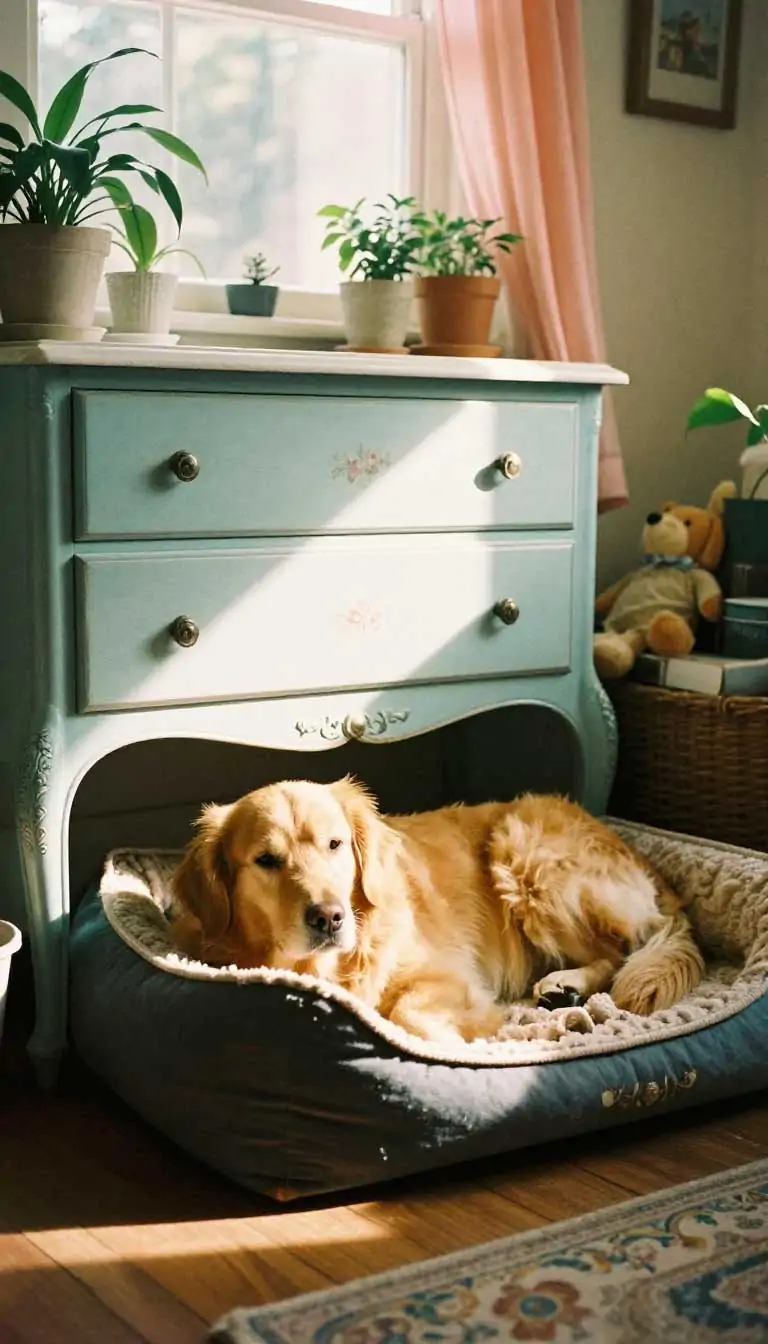 The Repurposed Dresser Kennel