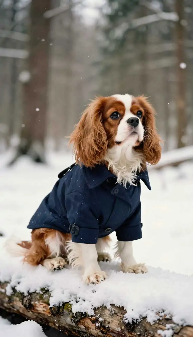 15 Cute Cold-Weather Dog Outfits to Save for Winter 8 The Sophisticated Trench Coat