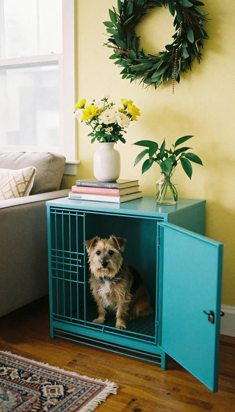 DIY Dog Crate Ideas 10