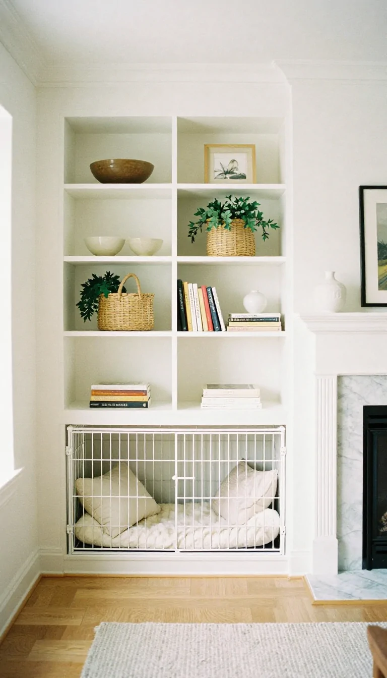 DIY Dog Crate Ideas 16