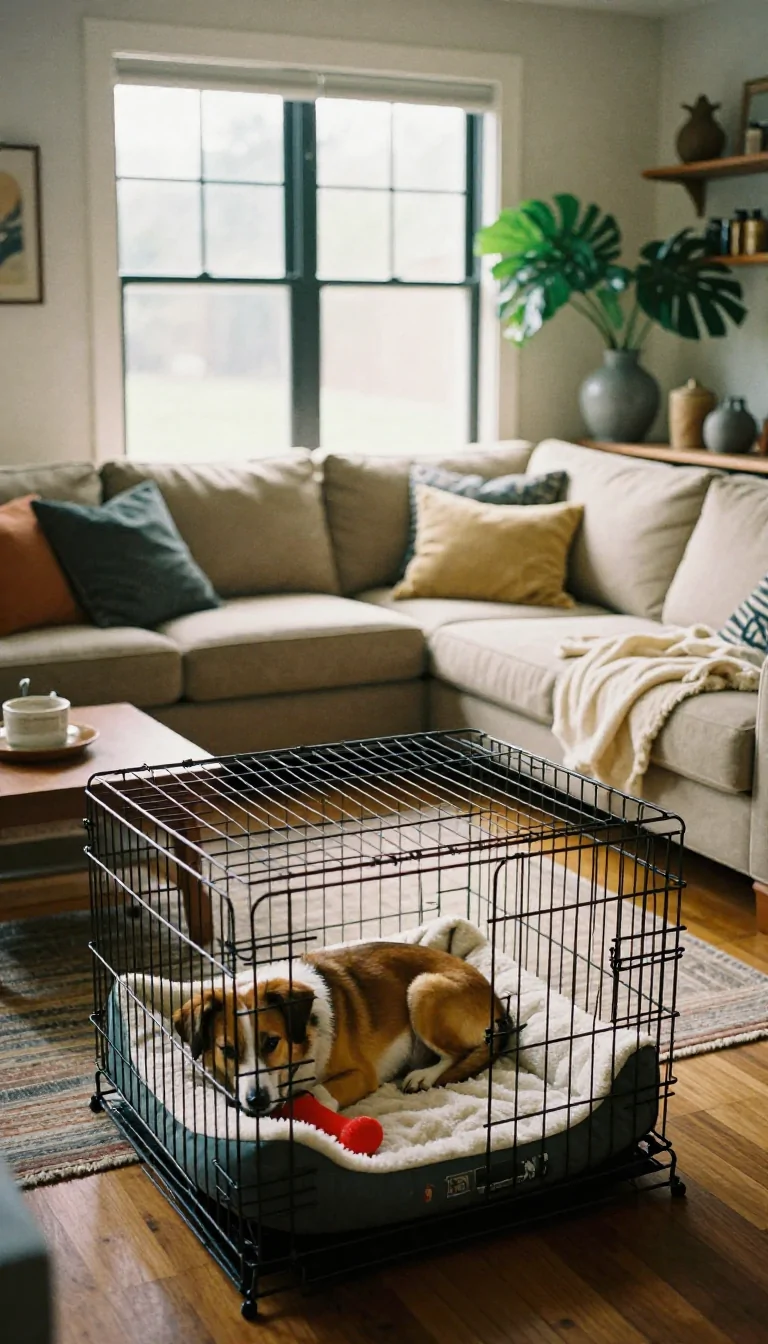 DIY Dog Crate Ideas 9